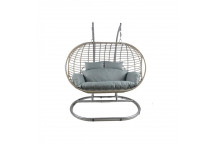 Sorrento Double Hanging Egg Chair