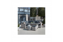 PROMO Capri Rattan Corner Dining Set